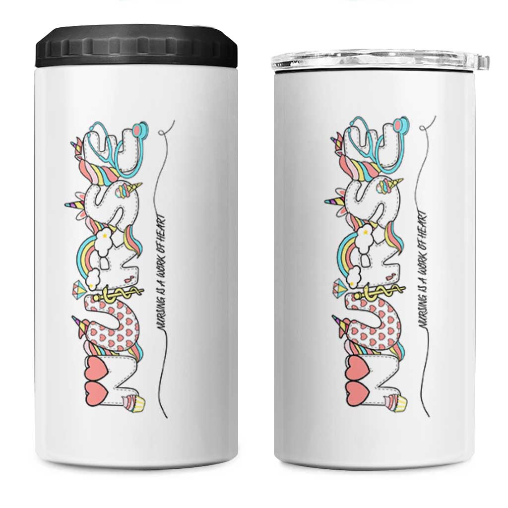 Nurse Gifts For Women 4 in 1 Can Cooler Tumbler Nurses Week Nursing School Graduation Gifts