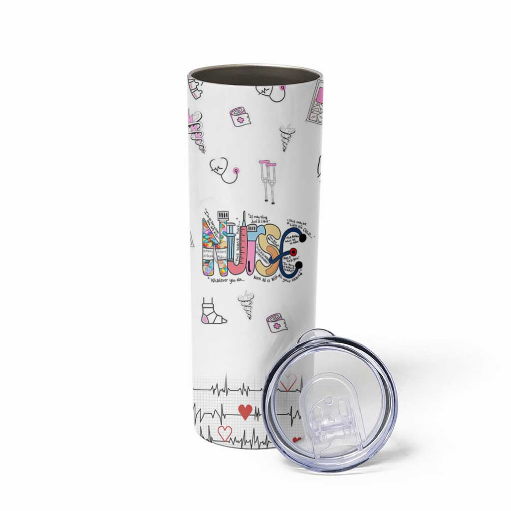 Nurse Gifts For Women Skinny Tumbler Nursing School Graduation Nurses Week Gifts