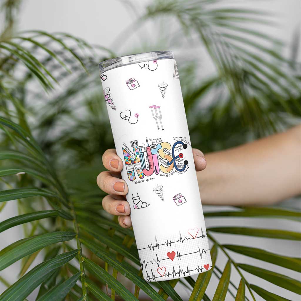 Nurse Gifts For Women Skinny Tumbler Nursing School Graduation Nurses Week Gifts