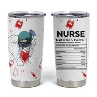 Nurse Gifts for Women Tumbler Cup Nutrition Facts Rn Lpn Practitioner Nursing School Graduation Gifts