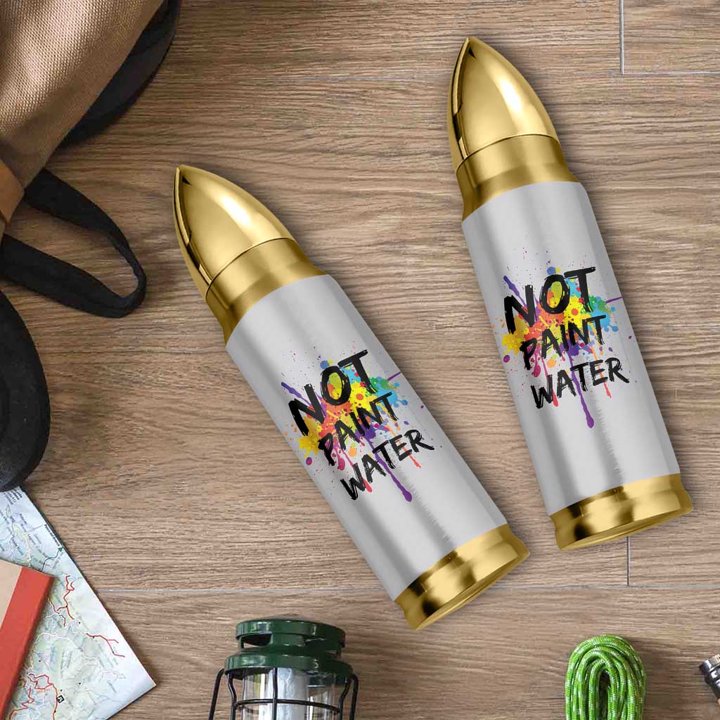 Not Paint Water Artist Gifts Bullet Tumbler Painter Art Teacher Appreciation Gifts Work Colleague