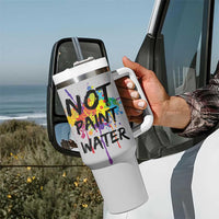 Not Paint Water Artist Gifts Tumbler With Handle Painter Art Teacher Appreciation Gifts Work Colleague