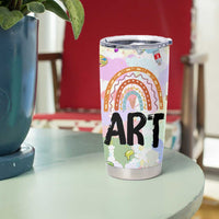 Not Paint Water Tumbler Cup Funny Artist Painter Art Teacher Gifts