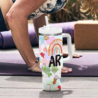 Not Paint Water Tumbler With Handle Funny Artist Painter Art Teacher Gifts