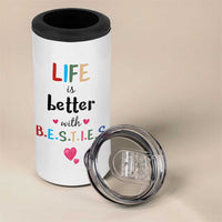 Bestie Gifts 4 in 1 Can Cooler Tumbler Best Friends Friendships BFF Gift