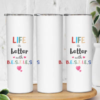 Bestie Gifts Skinny Tumbler Best Friends Friendships BFF Gift