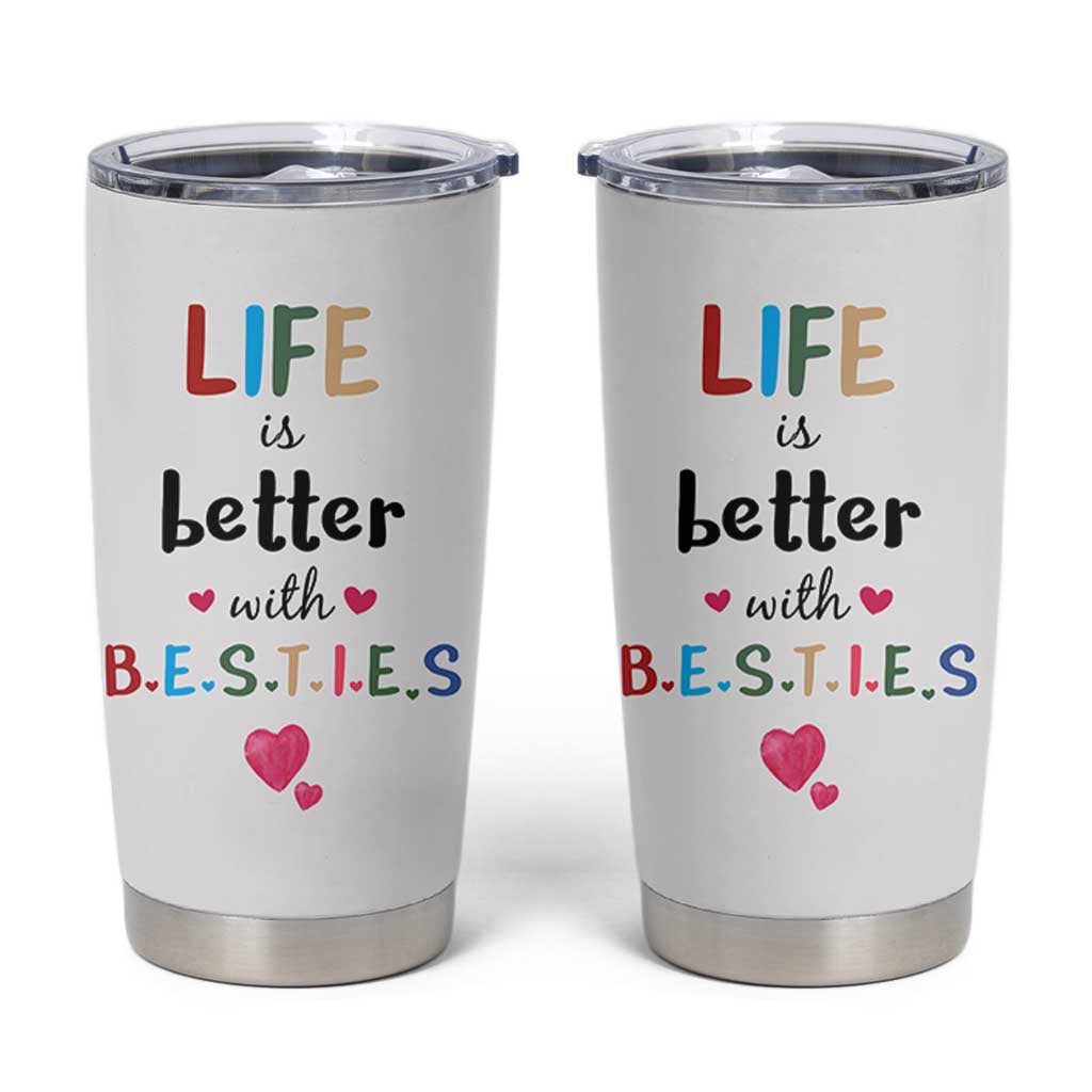 Bestie Gifts Tumbler Cup Best Friends Friendships BFF Gift