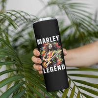Legend Bob Skinny Tumbler Reggae Music Rastafari Rasta Gift - Wonder Print Shop