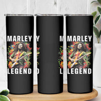 Legend Bob Skinny Tumbler Reggae Music Rastafari Rasta Gift - Wonder Print Shop