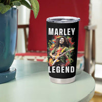 Legend Bob Tumbler Cup Reggae Music Rastafari Rasta Gift - Wonder Print Shop