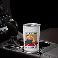 Ruth Bader Ginsburg RBG Tumbler Cup Never Underestimate The Power Of A Grandma Who Votes Feminist Gifts Women - Wonder Print Shop