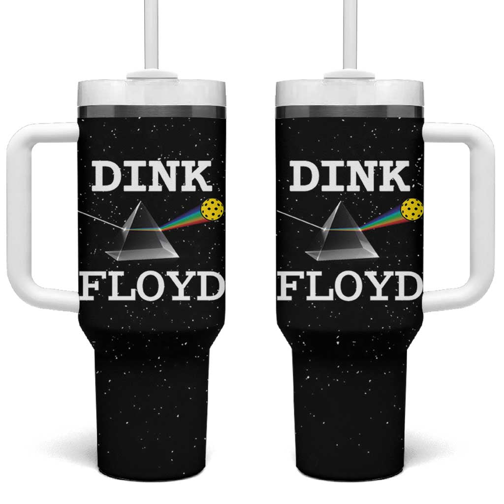 Funny Pickleball Tumbler With Handle Dink Player Vintage Retro