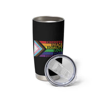 LGBTQ Pride Tumbler Cup Kindness Peace Equality Love Hope Diversity Human Rights World Peace Supporter