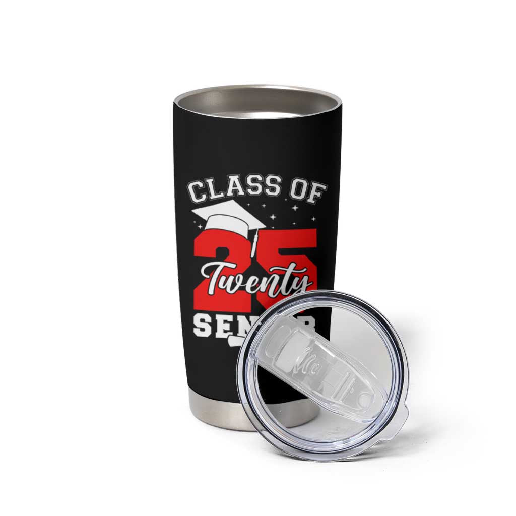 Senior 2025 Tumbler Cup Class of 2025 Graduation Back To School Graduate Graduation - Wonder Print Shop