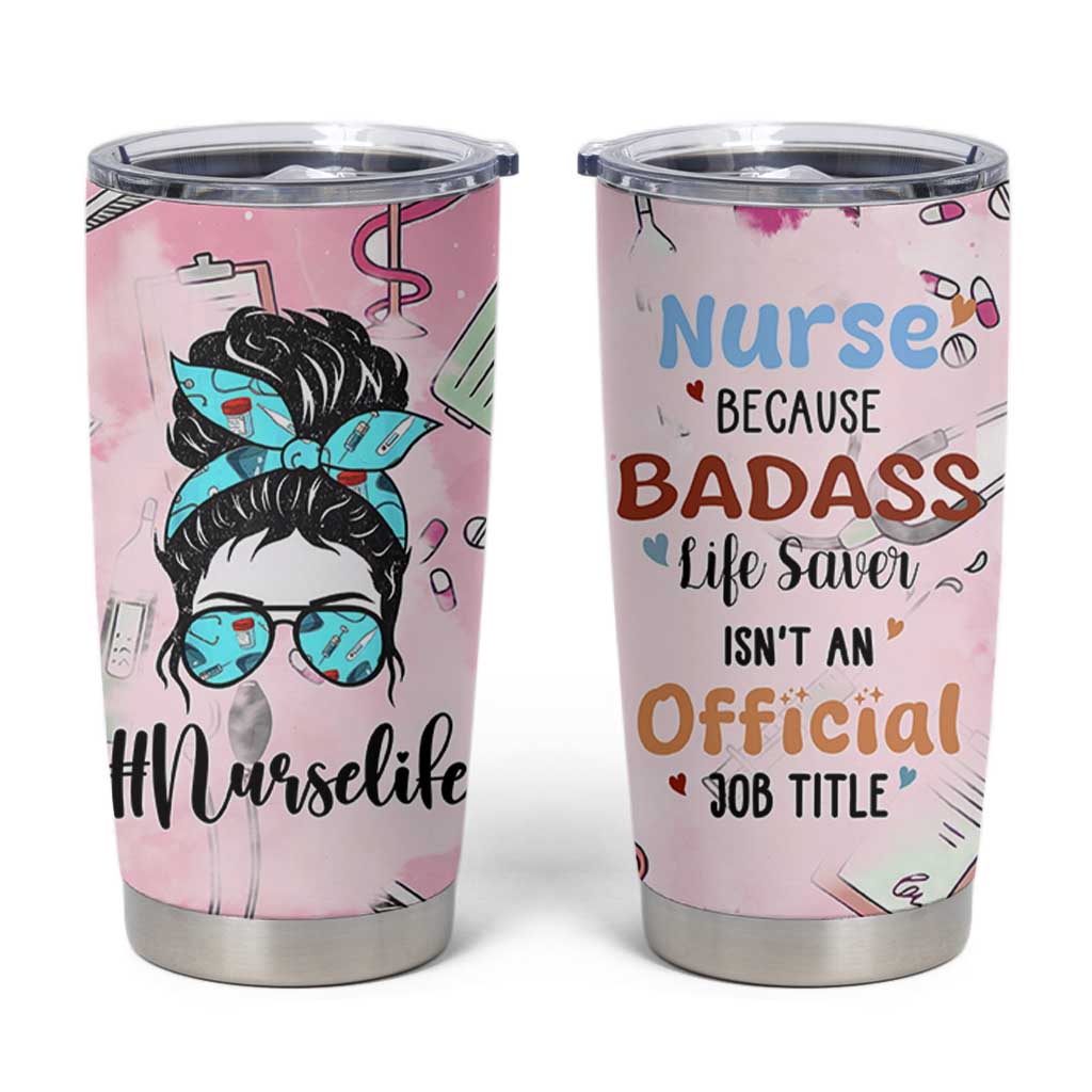Funny Nurse Gifts for Women Tumbler Cup Rn Lpn Practitioner Nursing School Graduation Gifts
