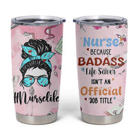 Funny Nurse Gifts for Women Tumbler Cup Rn Lpn Practitioner Nursing School Graduation Gifts