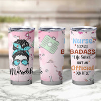 Funny Nurse Gifts for Women Tumbler Cup Rn Lpn Practitioner Nursing School Graduation Gifts