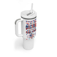 Doctor Gifts Tumbler With Handle Funny 4th of July Patriotic Doctor