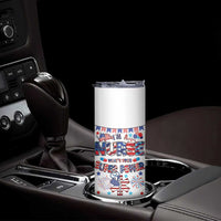 Patriotic Nurse Skinny Tumbler Im a Nurse Superpower 4th Of July American Flag