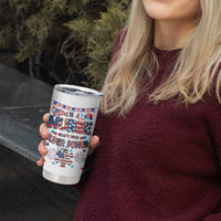 Patriotic Nurse Tumbler Cup Im a Nurse Superpower 4th Of July American Flag