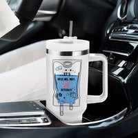 Funny Doctor Gifts Tumbler With Handle Its Dr Actually PhD Graduation Gift