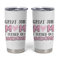 Funny Mom Birthday Gift Tumbler Cup Cute Valentines Mothers Day Present From Daughter Son Pink
