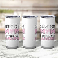 Funny Mom Birthday Gift Tumbler Cup Cute Valentines Mothers Day Present From Daughter Son Pink