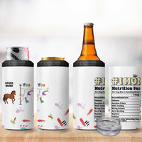 Funny Mom Birthday Gift 4 in 1 Can Cooler Tumbler Cute Unicorn Lovers Valentines Mothers Day Present
