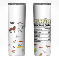 Funny Mom Birthday Gift Skinny Tumbler Cute Unicorn Lovers Valentines Mothers Day Present