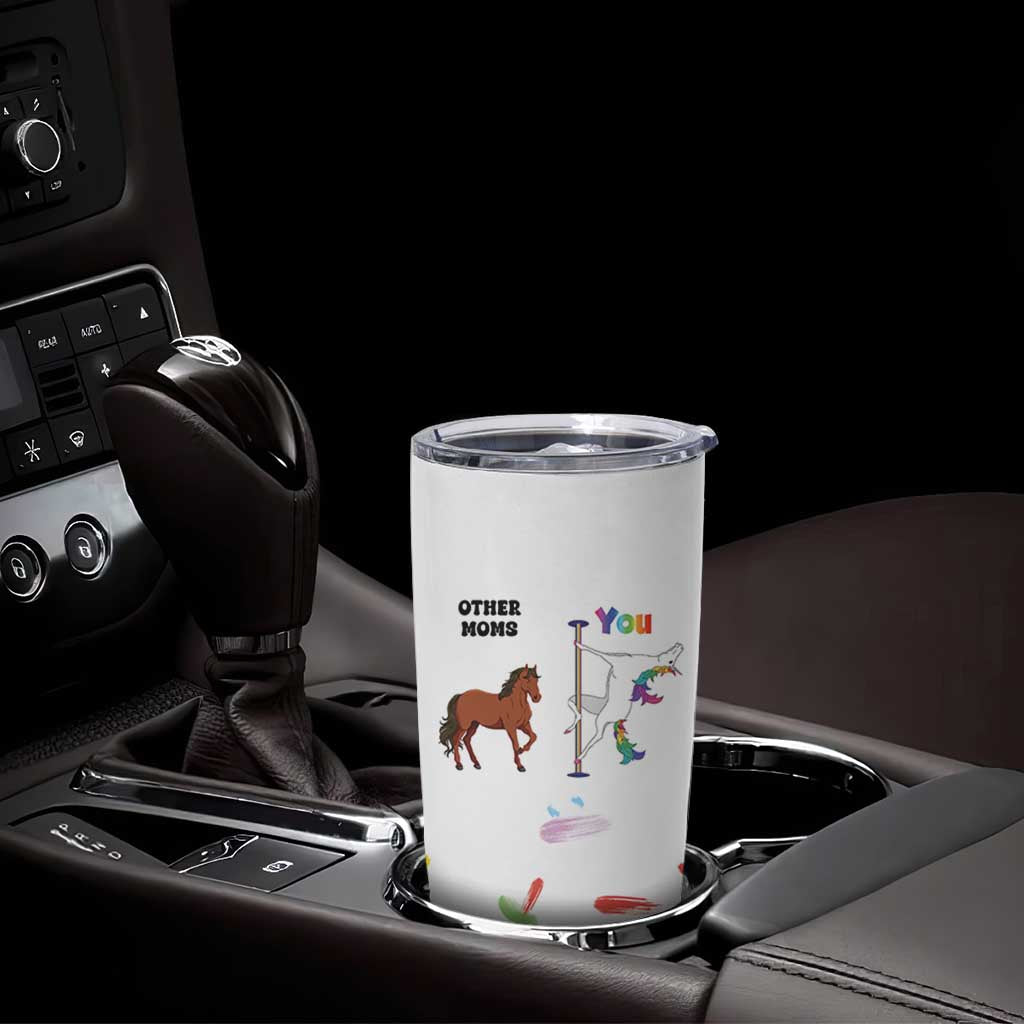 Funny Mom Birthday Gift Tumbler Cup Cute Unicorn Lovers Valentines Mothers Day Present