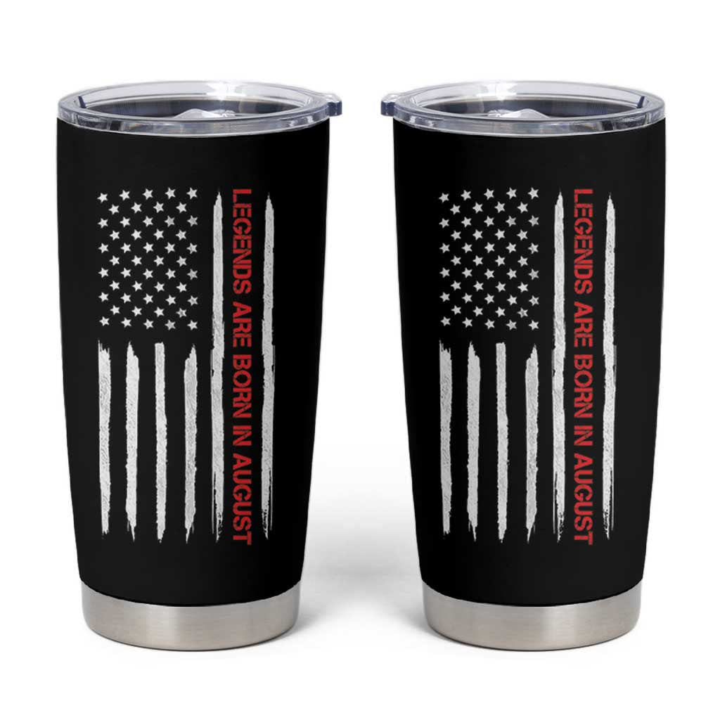 August Birthday Gifts Tumbler Cup Birthday Gifts Ideas For Men American Flag