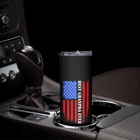Best Grandpa Ever Skinny Tumbler Grandpa Knows Everything Grandfather Fathers Day Gift US Flag