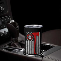 Firefighter Gifts for Men Tumbler Cup Fireman Fire Fighter Axe American Flag