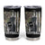 Football Players Tumbler Cup Camo US American Flag Game Day Sport Team Vintage Patriotic - Wonder Print Shop