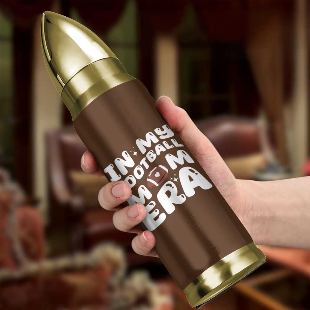 Football Mom Bullet Tumbler Game Day Football Season For Moms