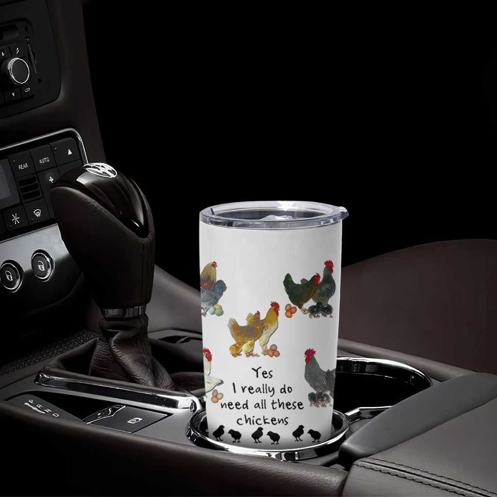 Funny Chicken Gifts Tumbler Cup Cute Mothers Day Farmhouse Chicken Lovers