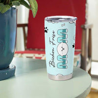 Bichon Frise Dog Mom Tumbler Cup Mothers Day Gift For Dog Lovers Owners Women