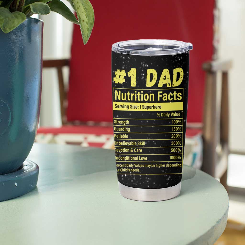 Funny Father's Day Gift For Dad Tumbler Cup Best Dad In The Galaxy
