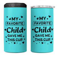 Gifts For Mom 4 in 1 Can Cooler Tumbler My Favorite Child Gave Me This Mother's Day Gift - Wonder Print Shop
