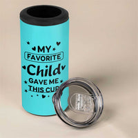 Gifts For Mom 4 in 1 Can Cooler Tumbler My Favorite Child Gave Me This Mother's Day Gift - Wonder Print Shop