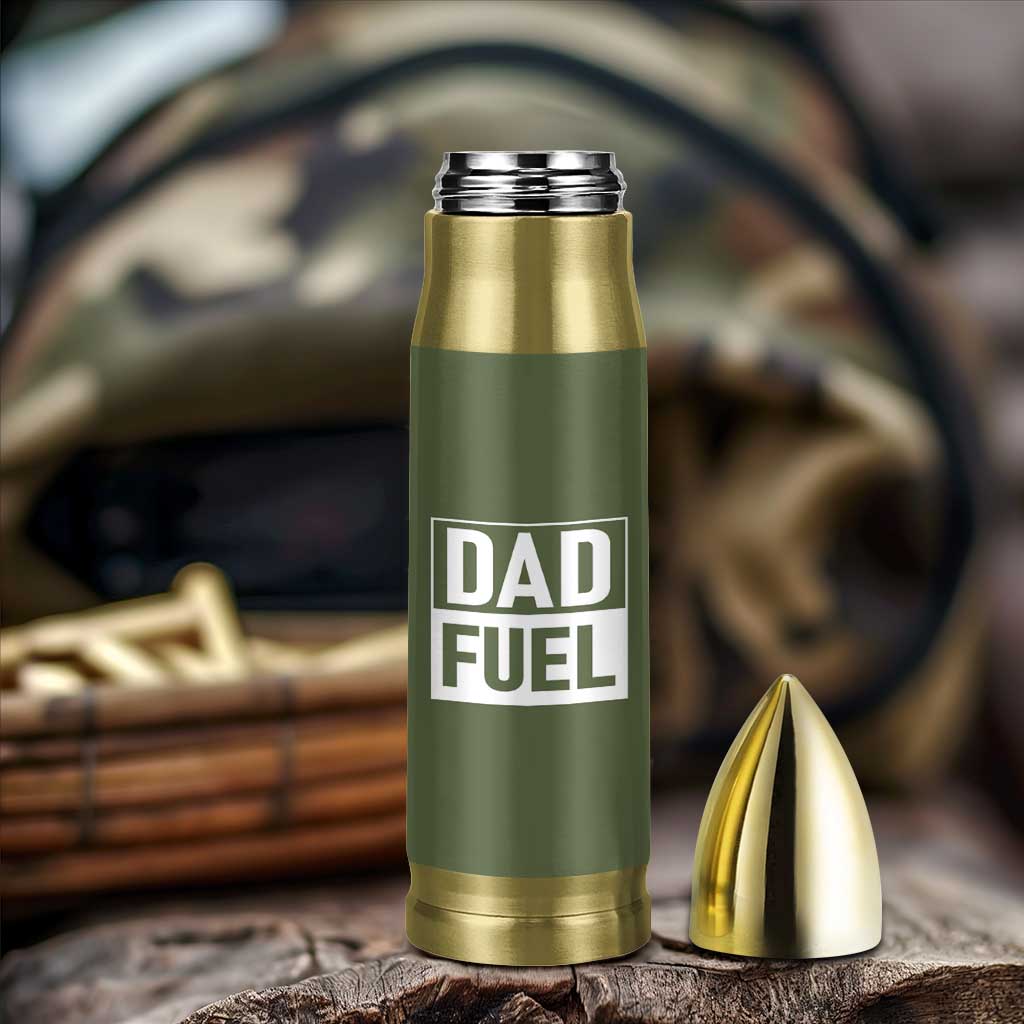 Dad Fuel Bullet Tumbler Fathers Day Gift For Dad From Daughter Son