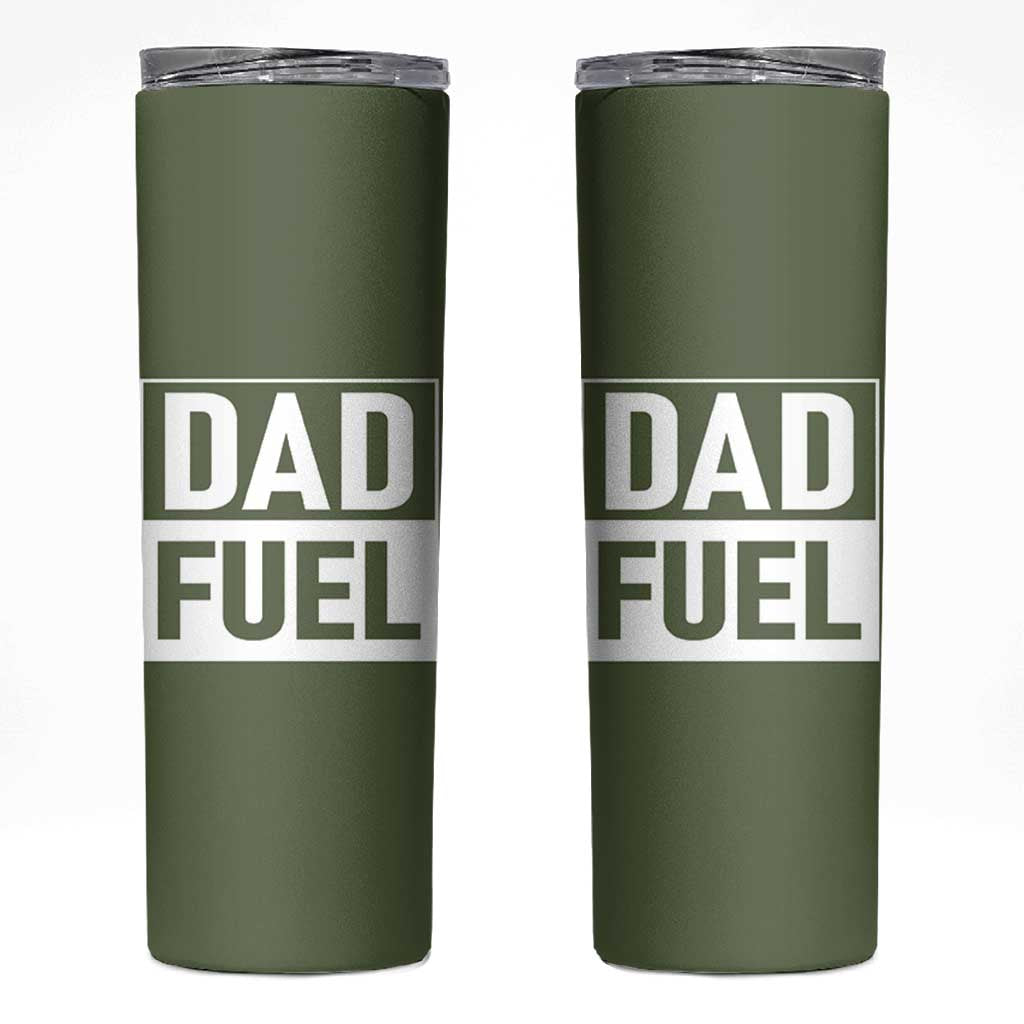 Dad Fuel Skinny Tumbler Fathers Day Gift For Dad From Daughter Son