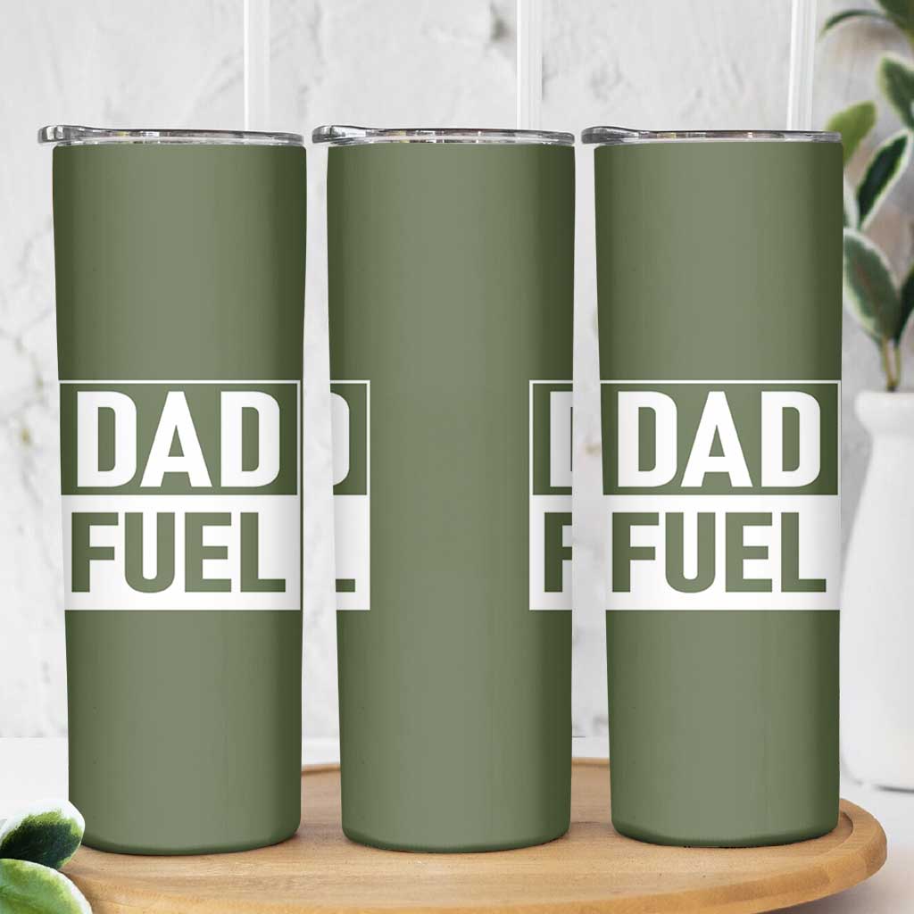 Dad Fuel Skinny Tumbler Fathers Day Gift For Dad From Daughter Son