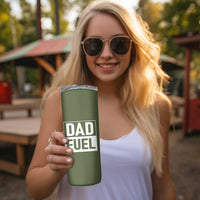 Dad Fuel Skinny Tumbler Fathers Day Gift For Dad From Daughter Son