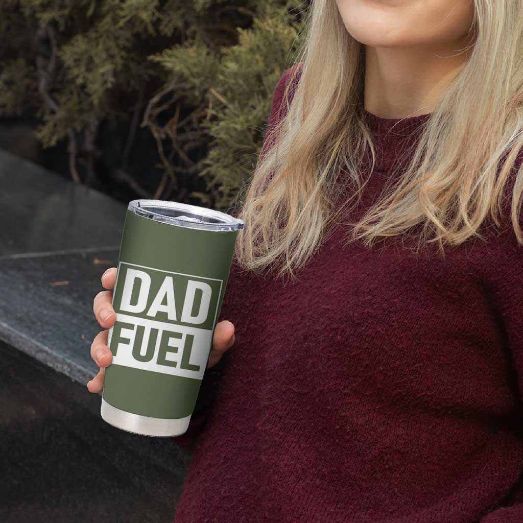Dad Fuel Tumbler Cup Fathers Day Gift For Dad From Daughter Son