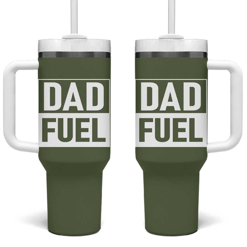 Dad Fuel Tumbler With Handle Fathers Day Gift For Dad From Daughter Son