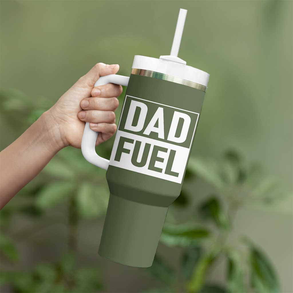 Dad Fuel Tumbler With Handle Fathers Day Gift For Dad From Daughter Son