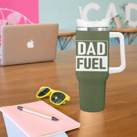 Dad Fuel Tumbler With Handle Fathers Day Gift For Dad From Daughter Son