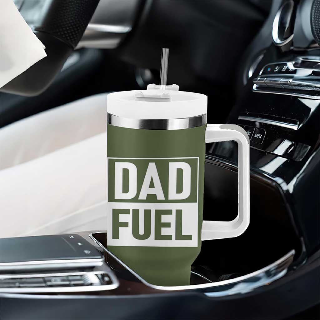 Dad Fuel Tumbler With Handle Fathers Day Gift For Dad From Daughter Son
