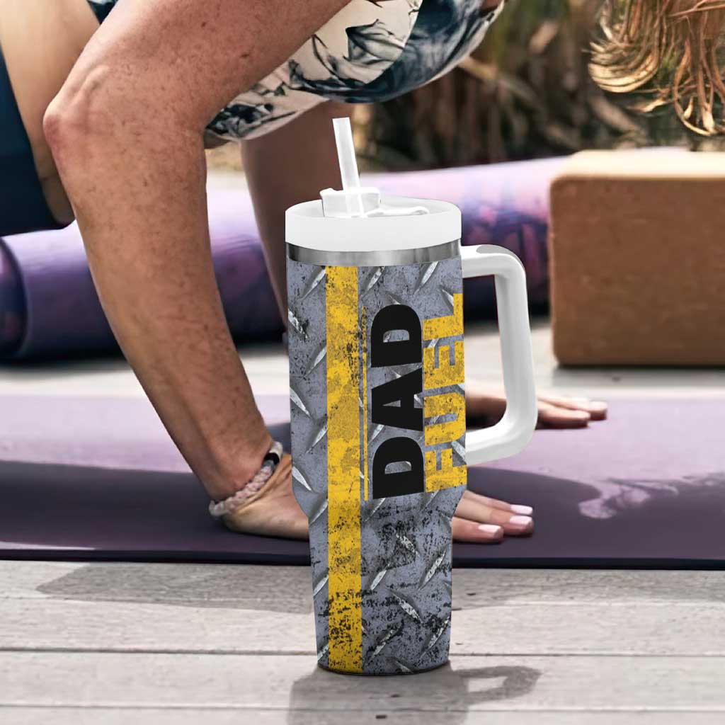Dad Fuel Tumbler With Handle Mechanic Fathers Day Gift For Dad From Daughter Son